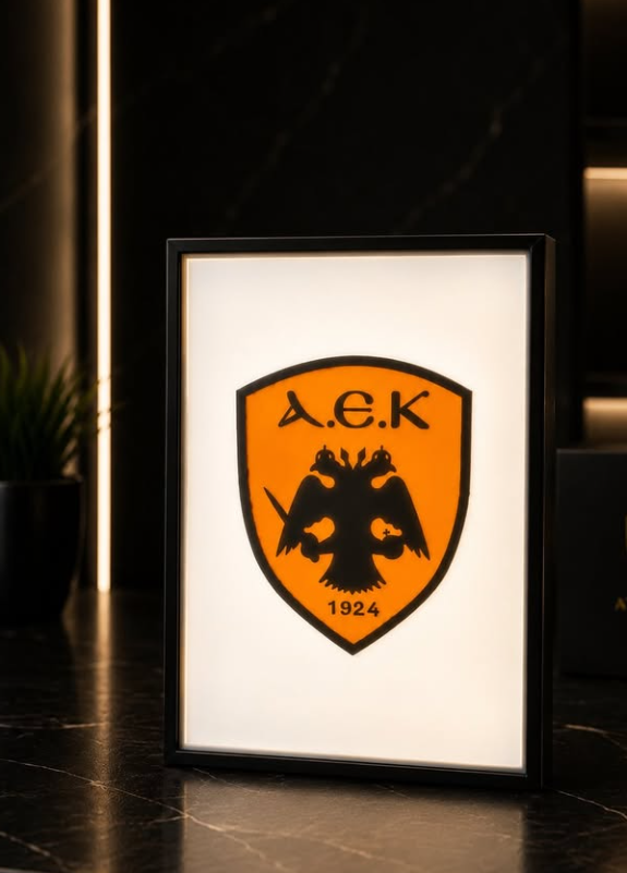 Έγχρωμη Φωτιζόμενη Lithophane